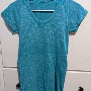 Lululemon Swiftly Tech Top Teal  Size 8 (Medium)